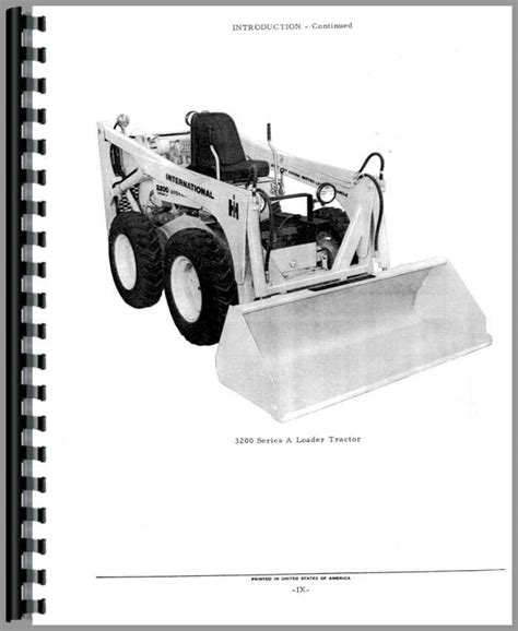 international 3200 skid steer specs|farmall international 3200a manual.